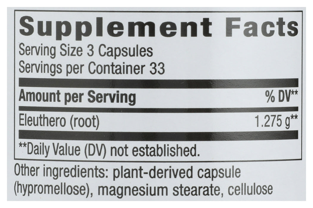 Siberian Eleuthero, 425mg, 100vcap