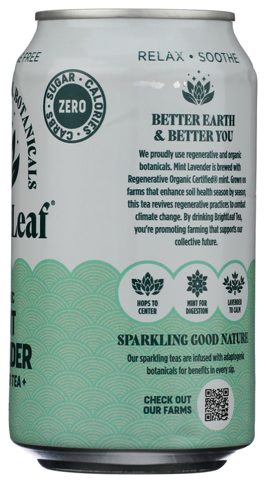 Sparkling Tea, Mint Lavender, 12 fl oz