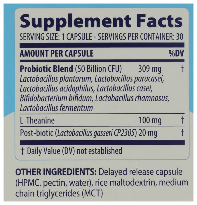 SubCulture Probiotic for Mood 50B SS, 30 cap