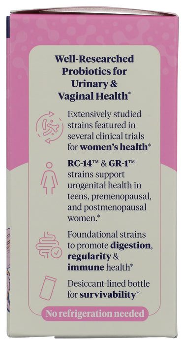 SubCulture Probiotic for Women 50B SS, 30 cap