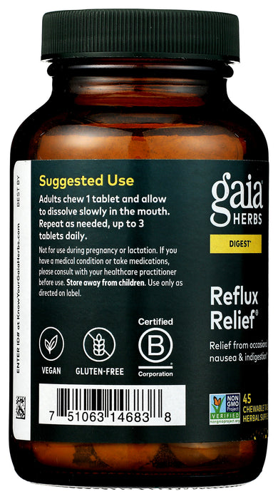 Reflux Relief Chewable, 45 tab