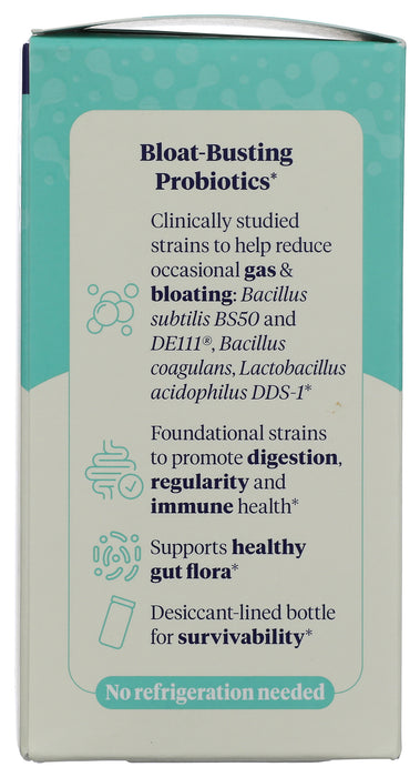 SubCulture Probiotic for Bloat 50B SS, 30 cap