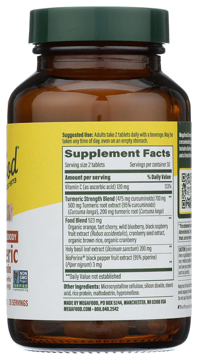 Turmeric Strength for Whole Body, 60 tab