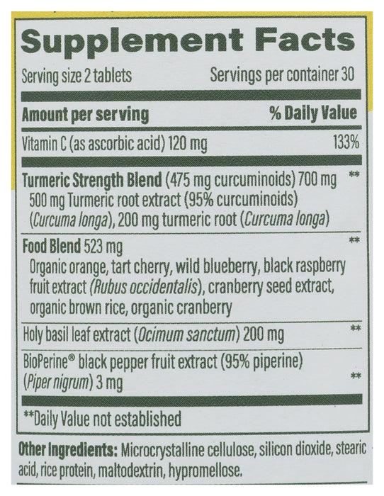 Turmeric Strength for Whole Body, 60 tab