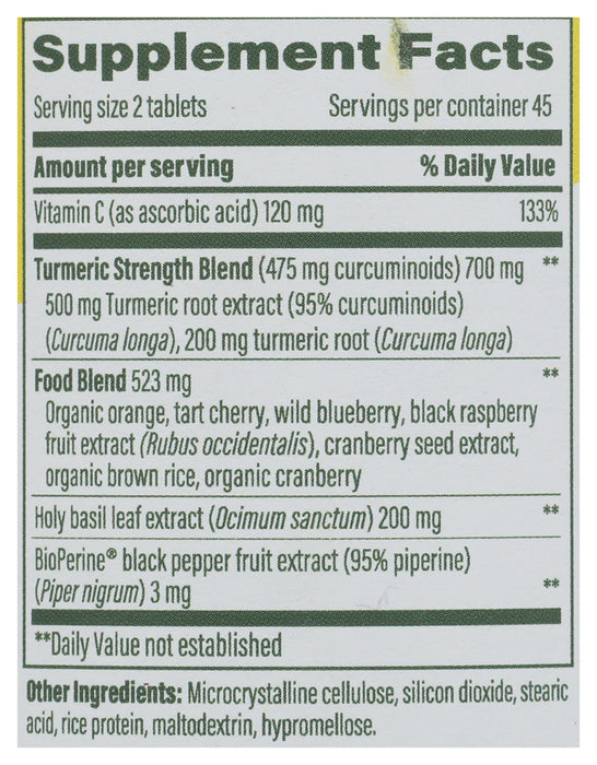 Turmeric Strength for Whole Body, 90 tab