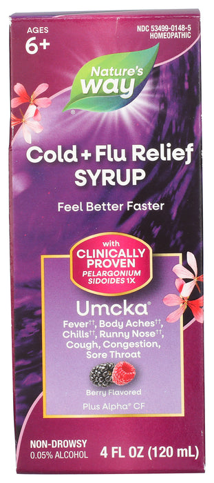 Umcka Cold And Flu, Berry, 4 floz