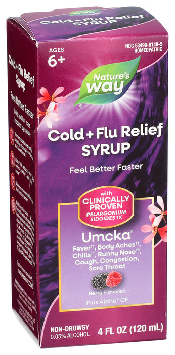 Umcka Cold And Flu, Berry, 4 floz
