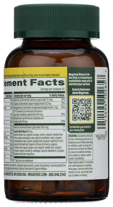 Women's One Daily over 40, 30 tabs