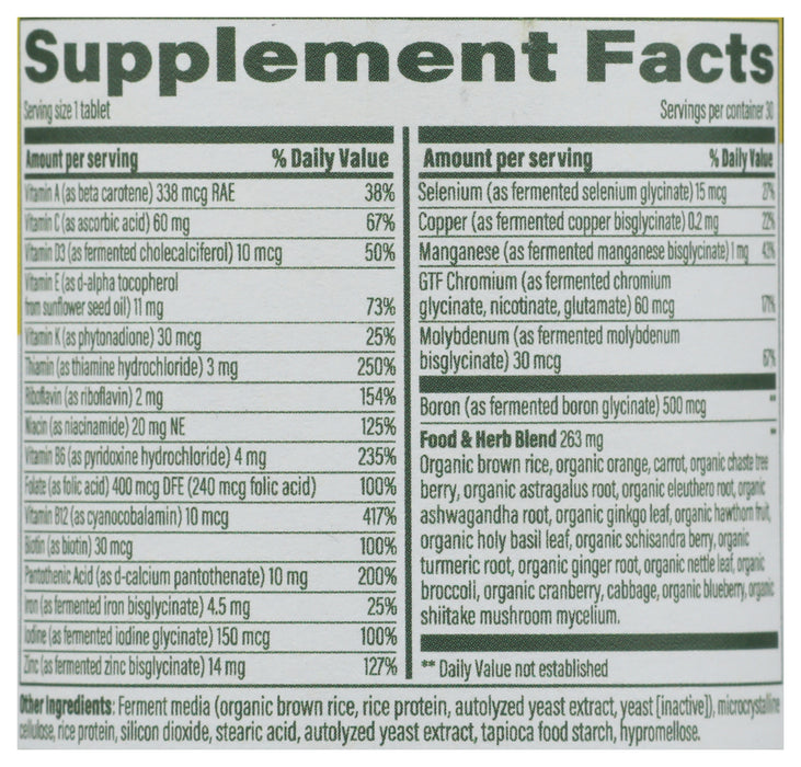 Women's One Daily over 40, 30 tabs