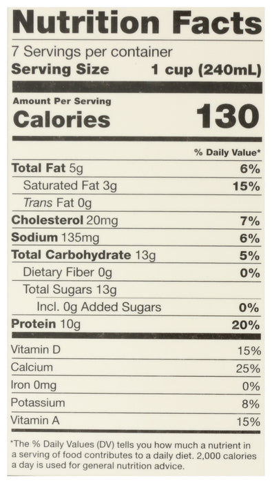 A2/A2 2% Reduced Fat Milk, Org, 59 fl oz