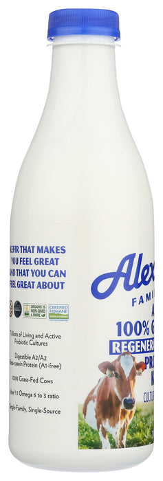A2/A2 Lowfat Probiotic Kefir, Org, Grass Fed, 28 fl oz