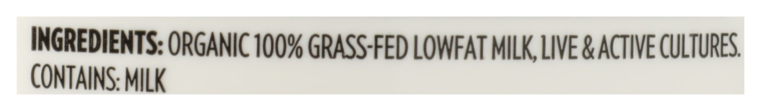 A2/A2 Lowfat Probiotic Kefir, Org, Grass Fed, 28 fl oz