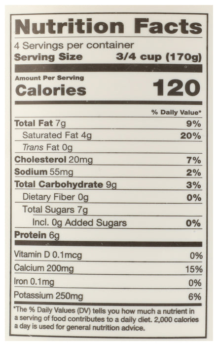 A2/A2 Plain Yogurt, Org, Grass Fed, 28 fl oz