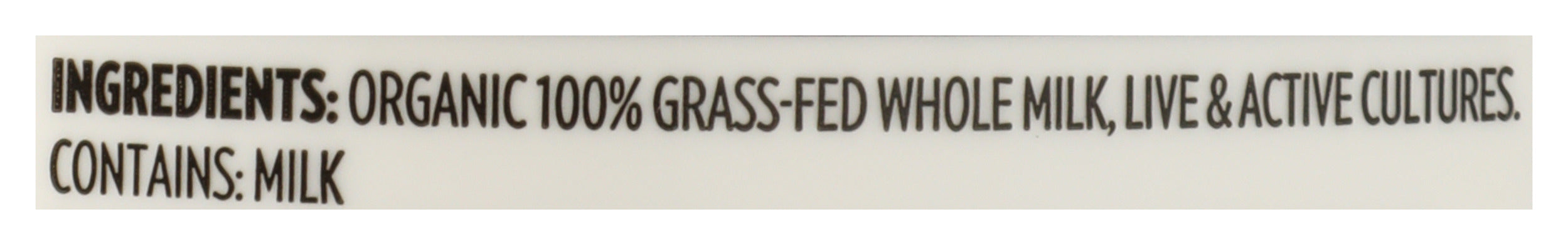A2/A2 Whole Probiotic Kefir, Org, Grass Fed, 28 fl oz