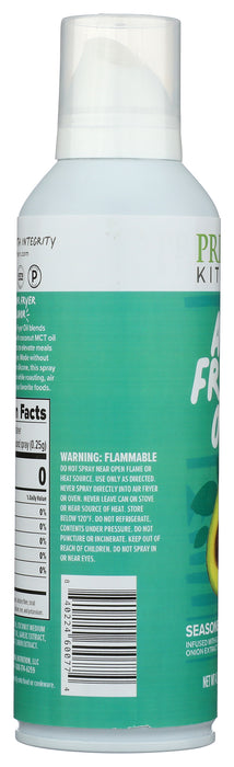 Air Fryer Spray Oil, Garlic, Black Pepper, & Onion, 4.7 oz