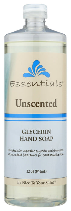 Liquid Hand Soap, Unscented, 32 oz