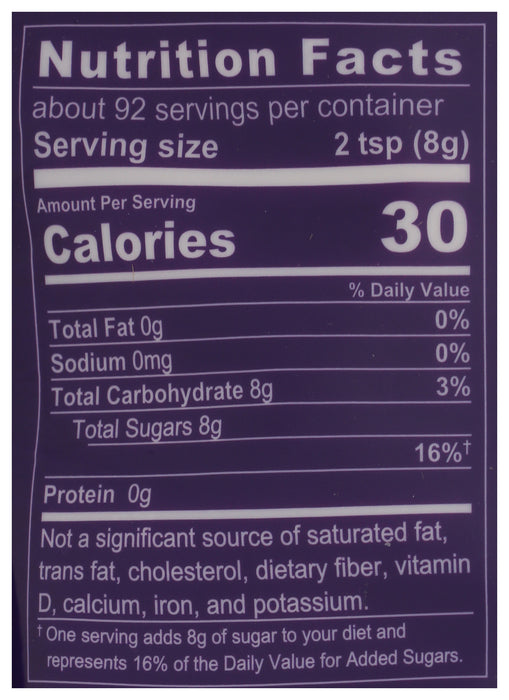 Cane Sugar, Regenerative Org, 26 oz