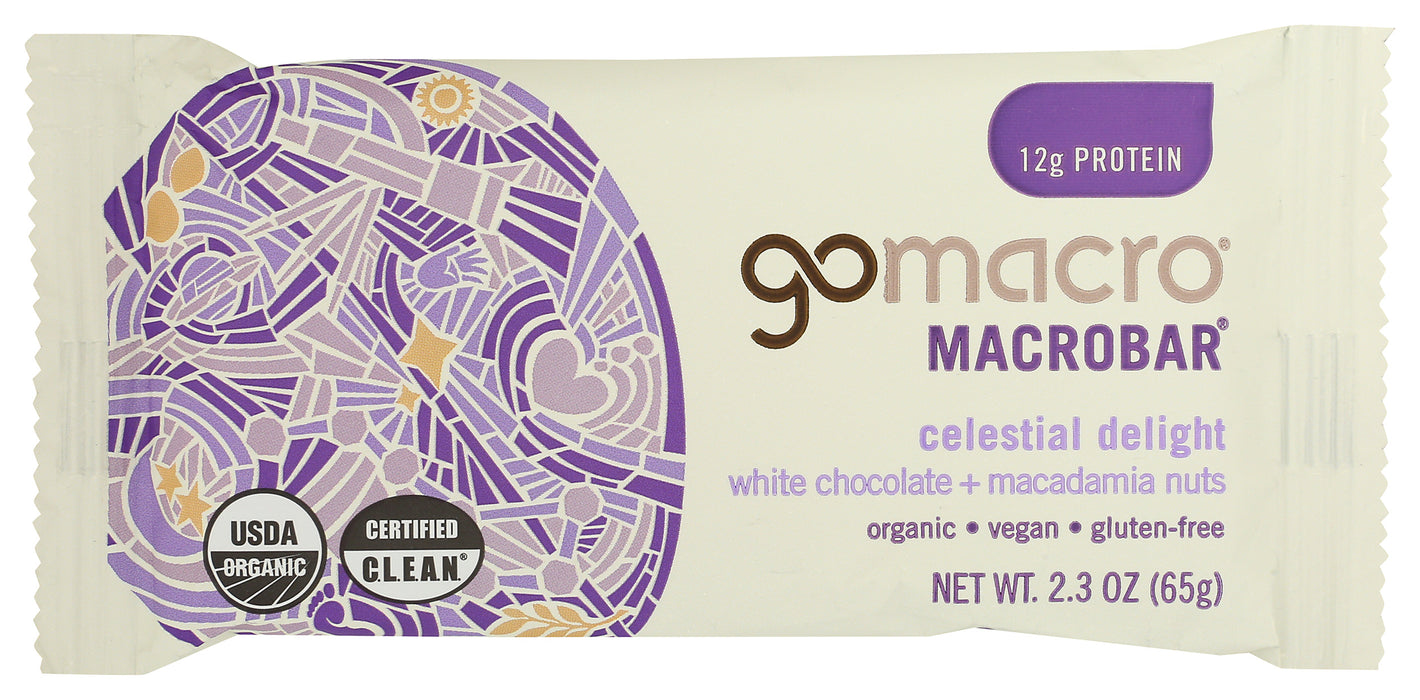 Celestial Delight White Chocolate + Macadamia Nut, Org, 2.3 oz