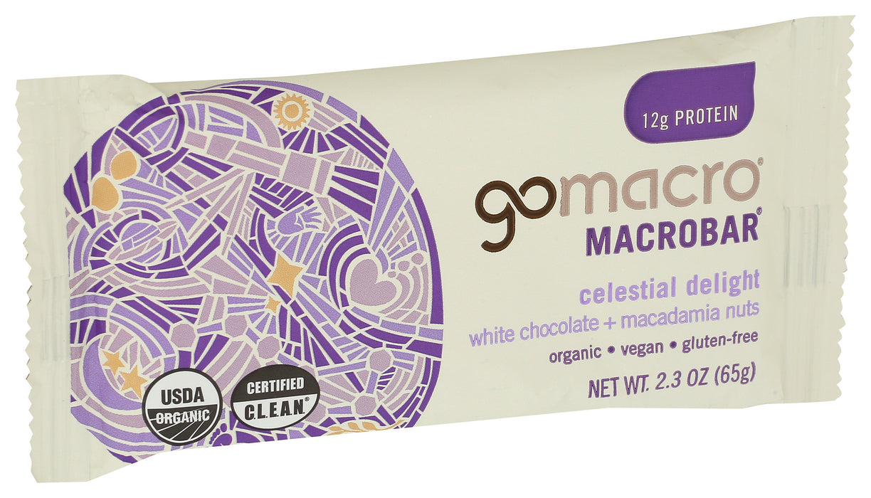 Celestial Delight White Chocolate + Macadamia Nut, Org, 2.3 oz