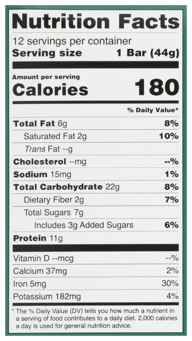 Chocolate Brownie Bar w/ Functional Mushrooms, 1.55 oz