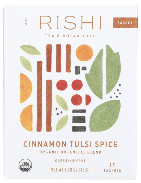 Cinnamon Tulsi Spice Tea, Org, 15 tbag