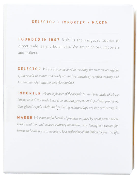 Cinnamon Tulsi Spice Tea, Org, 15 tbag