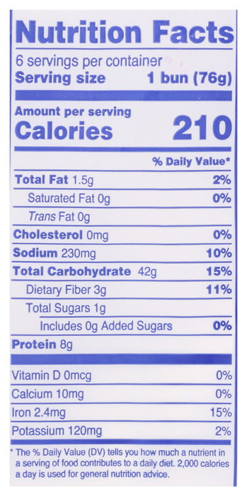 Millet Bagel, Plain, 16 oz