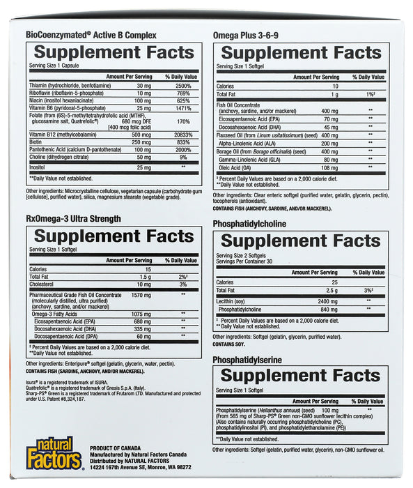 Cognisave Memory Support Kit, 30 pack