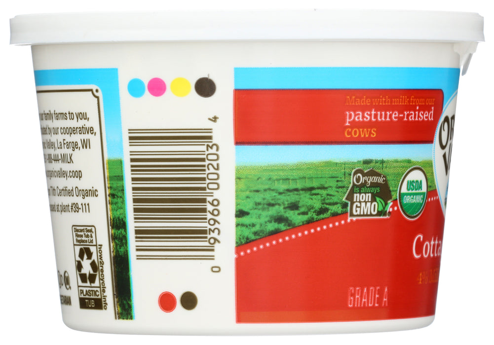 Cottage Cheese, Org, 16 oz