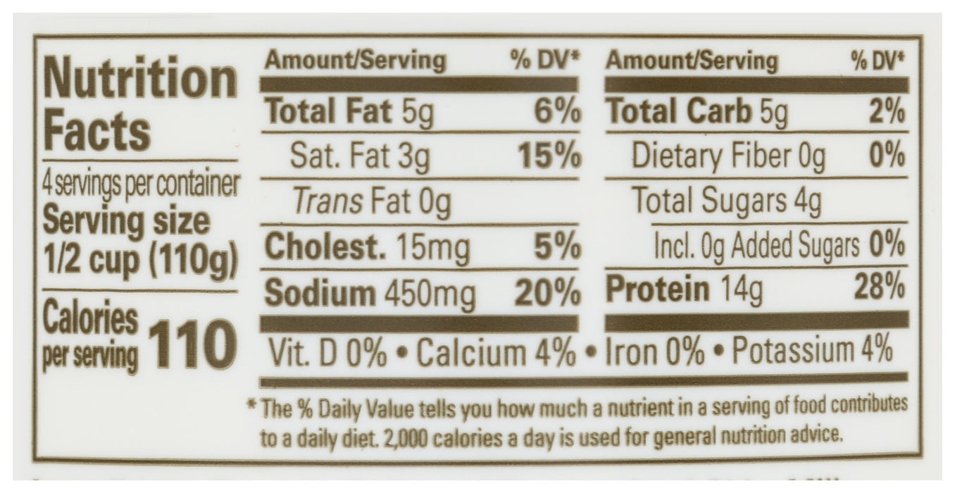 Cottage Cheese, Org, 16 oz