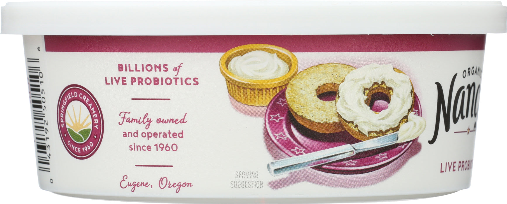 Cream Cheese, Org, 8 oz