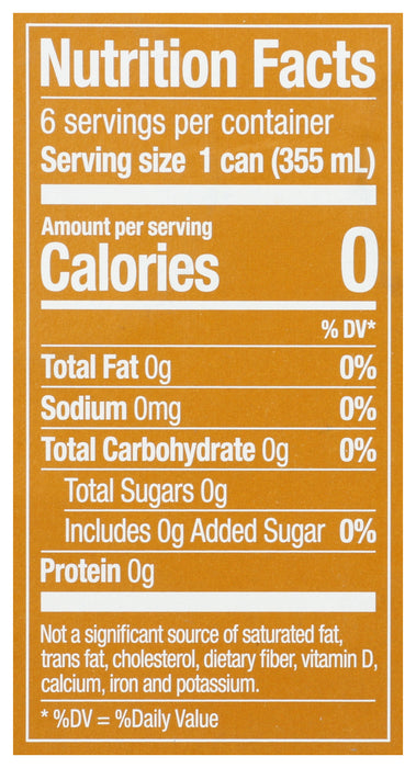 Cream Soda, Zero Sugar, 6/12 fl oz