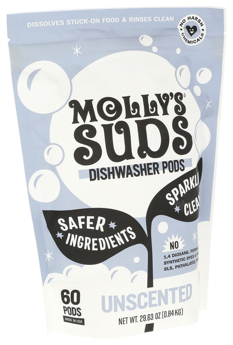 Dishwasher Pods, Unscented, 60 ct