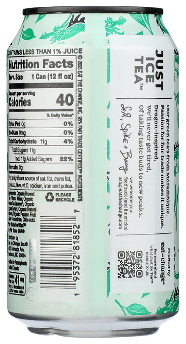 Dragon Green Tea, Org, 12 fl oz