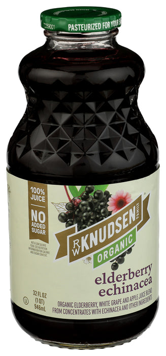 Elderberry Echinacea Juice, Org, 32 fl oz