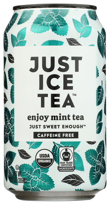 Enjoy Mint Tea, Caffeine Free, Org, 12 fl oz