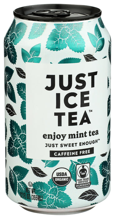 Enjoy Mint Tea, Caffeine Free, Org, 12 fl oz