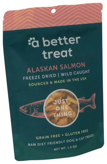 Freeze Dried Dog & Cat Treats, Salmon, 1.5 oz