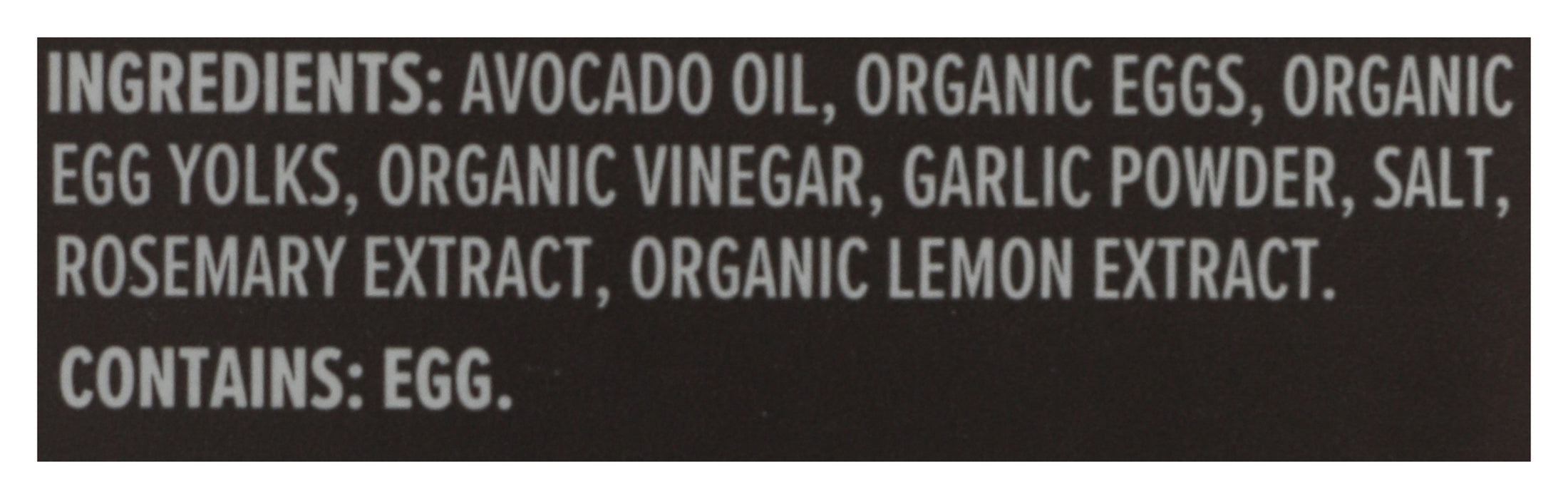 Garlic Aioli w/ Avocado Oil, 8.5 fl oz