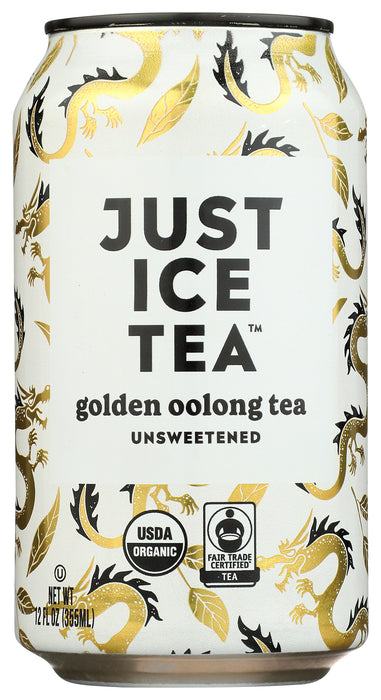 Golden Oolong Tea, Unsweetened, Org, 12 fl oz