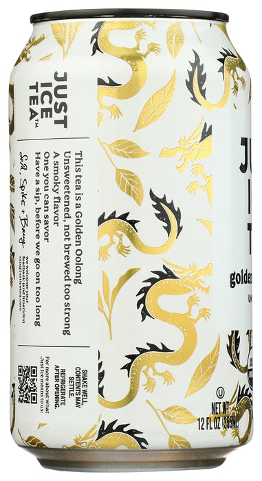 Golden Oolong Tea, Unsweetened, Org, 12 fl oz
