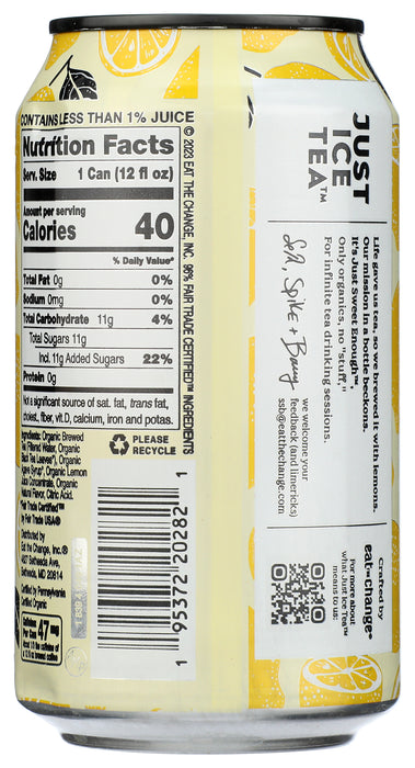 Lemon Tea, Org, 12 floz