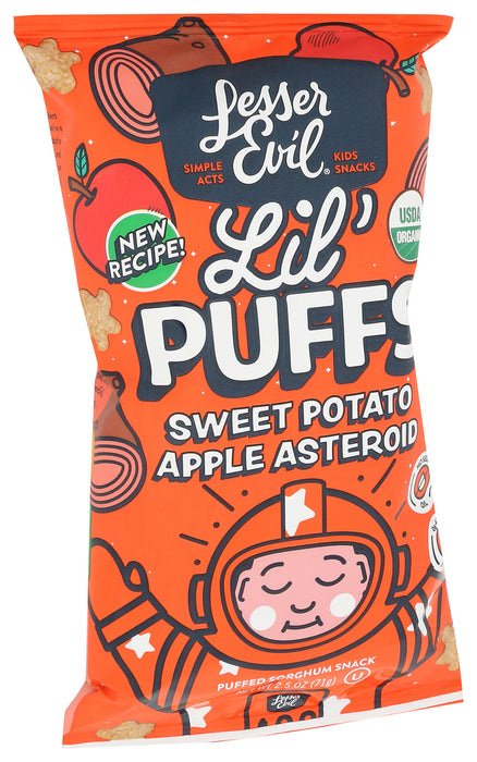 Lil Puffs, Sweet Potato Apple, Org, 2.5 oz