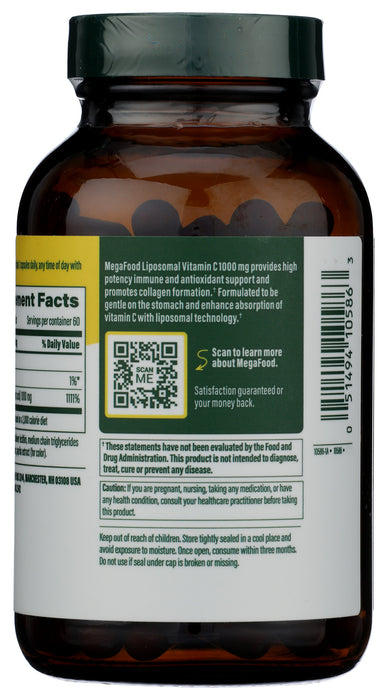 Liposomal Vitamin C 1000mg, 120 cap