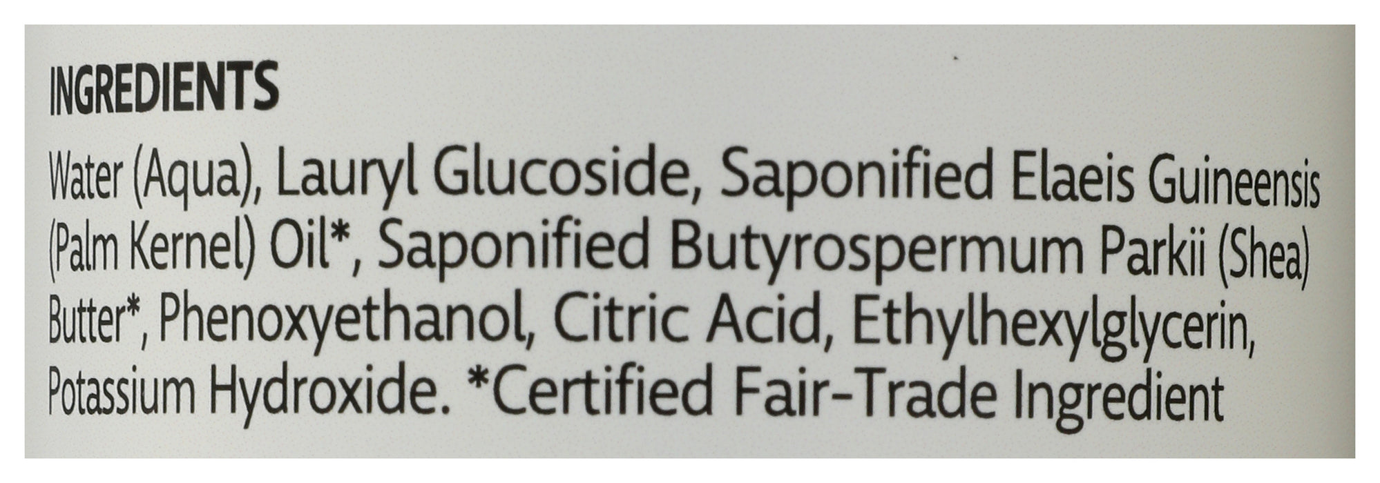 Liquid African Black Soap, Fragrance-Free, 12 fl oz