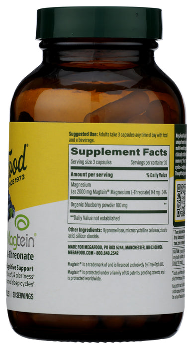 Magnesium L-Threonate, 90 cap