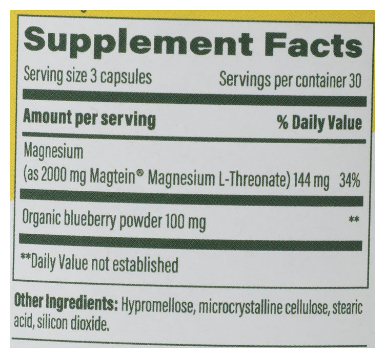 Magnesium L-Threonate, 90 cap