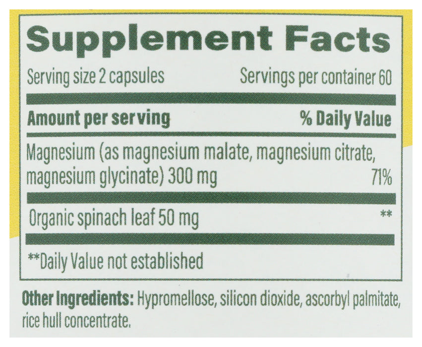 Magnesium, 300mg, 120 cap