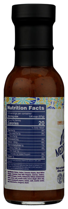Mediterranean Cooking Sauce, V, 8.5 fl oz