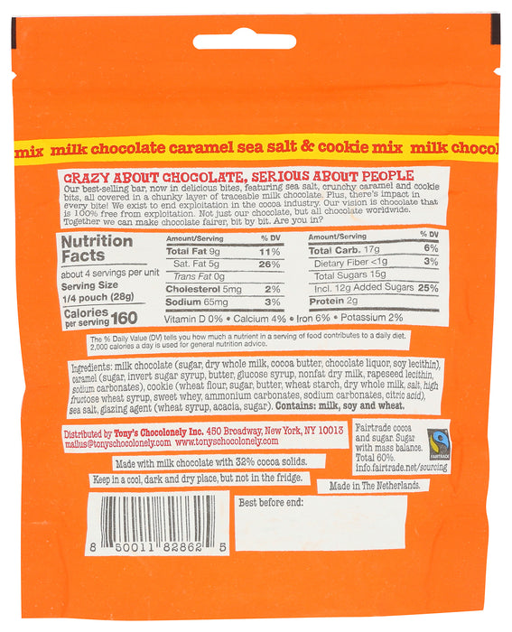 Milk Chocolate Caramel Sea Salt & Cookie Lil Bites, 4 oz